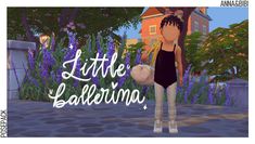 Sims 4 Cc Clothes, Toddler Poses, Ts4 Poses, Ballerina Kids, Ballerina Outfit, Cc Clothes, Ballet Academy