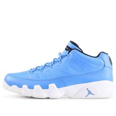 (BG) Air Jordan 9 Retro Low 'Pantone' 833447-401 (AJ9/SNKR/Low Top/Basketball) Casual Breathable Jordan Shoes For Sports Events, Casual Jordan Shoes For Sports Events, Blue Low-top Basketball Shoes For Sports Season, Blue Low-top Basketball Shoes, Blue Breathable Basketball Sneakers, Blue Breathable Sneakers For Basketball, Breathable Blue Sneakers For Basketball, Sporty Blue Basketball Shoes, Sporty Light Blue Jordan Sports Shoes