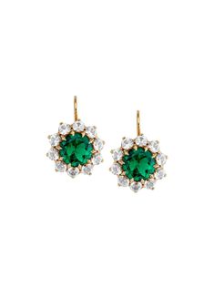 GWEN, LAB EMERALD GOLD DROP EARRINGS – Dorsey Green Luxury Earrings With Prong Setting, Luxury Green Earrings With Prong Setting, Timeless Green Earrings As A Gift, Timeless Green Earrings For Gift, Classic Green Halo Earrings, Elegant Green Cluster Earrings For Formal Occasions, Classic Emerald Earrings With Prong Setting, Green Brilliant Cut Earrings For May Birthstone, Green Brilliant-cut Earrings For May Birthstone