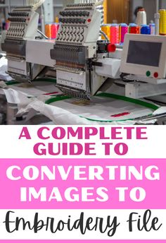 How to Convert Images to Embroidery Files for Your Craft Projects Embroidery Magic, Machine Embroidery Tutorials, Advanced Embroidery, Colorful Tapestry, Machine Embroidery Projects, Embroidery Shop, Patterns Sewing, Embroidery Software