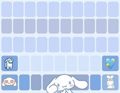 an animal puzzle game is shown with the rabbit and other animals on it's side