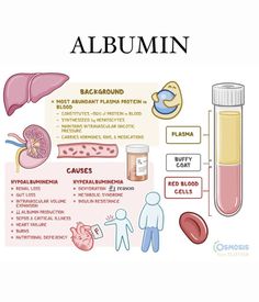 an info sheet with different types of medical items