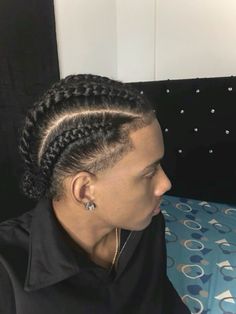 #hairstyles Stud Hairstyles, Cornrow Styles For Men, Hairstyles Model, Dread Hairstyles For Men, Natural Hair Men