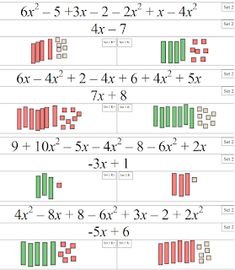 two rows of numbers that have been written in different ways