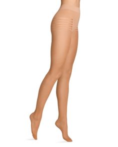 Item m6 is a luxury legwear brand with an infusion of wellness technology like built-in compression. Super-sheer yet smoothing, these tights are next best thing to bare legs. Compression Hose, Compression Pantyhose, Pink High Heels, Compression Tights, Sheer Tights, Winter Skirt, Color Powder, Compression Socks, Sun Tan