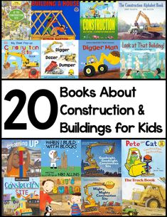 children's books about construction and buildings for kids