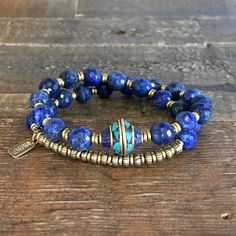 Wrist Mala, Mala Meditation, Lapis Lazuli Jewelry, Boys Jewelry, Beads Bracelet Design, Beaded Jewelry Designs, Mala Bracelet, Men's Bracelet, Accessories Diy Jewelry