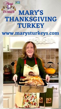 mary's thanksgiving turkey cookbook cover