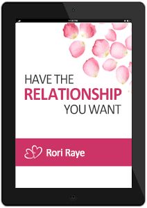 the book have the relationship you want by rori raye is shown on an ipad