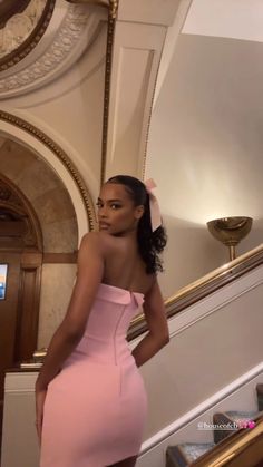 ִ ࣪⭑ Pink Outfits Aesthetic Black Women, Girly Black Women, Natalie Aesthetic, 24th Birthday Cake, Pink Outfits Aesthetic, Rich Girl Era, Magnolia Parks Universe