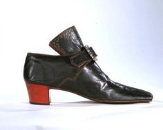 18th Century Shoes, Red Shoes Heels, Century Shoes, Historical Shoes, Dandy Style, Man Black