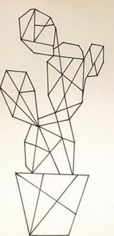 a wire sculpture is shown in the shape of a flower pot with three flowers on it