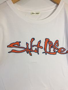 Salt Life Cropped Tee