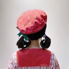 Strawberry Beret, Strawberry Hat, Rain Hat, Strawberry Fruit, Trapper Hats, Red Strawberry, News Boy Hat, Beret Hat, Head Circumference