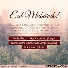 an advertisement for the eid mubarak campaign with trees and fog in the background