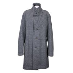 Issey Miyake Mens Felted Wool Charcoal Wool Coat | From a collection of rare vintage coats and outerwear at http://www.1stdibs.com/fashion/clothing/coats-outerwear/ Mode Mantel, Vintage Coats, Vintage Coat, Felted Wool, Issey Miyake, Outerwear Coats, Coat Fashion, Wool Coat, Wool Felt