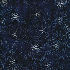 a blue background with white stars on it