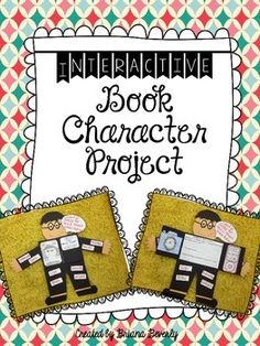 an interactive book character project for kids