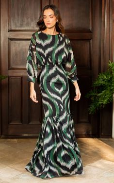 Women's Andres Otalora Fall/winter 2024 Collection | Moda Operandi Dress Design Patterns, Fall Winter 2024, Print Chiffon, Winter 2024, 2024 Collection, Parisian Style, Italian Fashion, European Fashion, Feminine Style