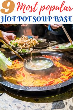 Best Hot Pot Soup Base Hot Pot Broth Recipes, Hot Pot Noodles, Hotpot Broth Recipes, Chinese Hot Pot Recipe, Hot Pot Recipe Broth, Hot Pot Soup Base Recipe, Hot Pot Broth Recipe, Hot Pot Dipping Sauce Recipe, Vietnamese Hot Pot