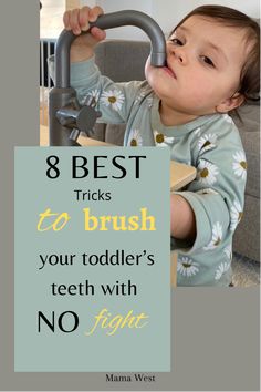 8 Best tricks to brush your toddler’s teeth without a fight Self Care Station, Best Toothpaste, Holidays Recipes, Teaching Toddlers, Toddler Activity