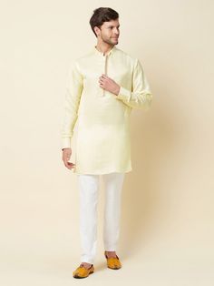 Grey Pintucks Short Kurta Set - Paarsh Atelier - East Boutique Festive Linen Kurta For Eid, Traditional Linen Kurta For Eid, Unstitched Linen Kurta For Eid, Diwali Linen Straight Kurta, Festive Unstitched Linen Kurta, Unstitched Linen Straight Kurta, Fitted Linen Sets For Eid, Festive Long Sleeve Linen Sets, Spring Festive Linen Kurta