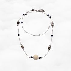 The Nine Earth Tone Gemstone Long Necklace - Yun Boutique Connected To Nature, Grey Moonstone, Modern Women, Boutique Jewelry, Clay Beads, Earth Tones, Gemstone Necklace, A Heart, Sales Gifts