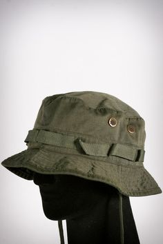 Military Style Hat For Streetwear, Green Military Hat With Curved Brim, Khaki Military Hat For Hunting, Military Style Outdoor Hat, Khaki Military Style Hunting Hats, Military Style Khaki Hunting Hat, Military Style Khaki Brimmed Bucket Hat, Military Style Khaki Bucket Hat, Military Style Khaki Bucket Hat With Brim