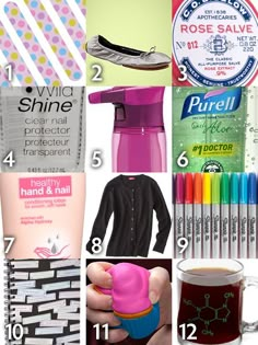 Office must-haves- Emergency Kit essentials-- Wordless Wednesday: Office Essentials Rose Salve, Fashion Intern, Nail Protector, Clear Nail, Office Cubicle, Clear Nail Polish, Moisturizing Lotion, Young Professional