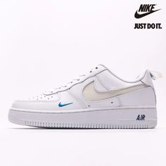 Nike Air Force 1 '07 LV8 'Reflective Swoosh - White Dark Marina Blue' FB8971-100 White Casual Nike Air Force 1 Fade-resistant, Casual White Nike Air Force 1 For Sports, Sporty Fade-resistant Nike Air Force 1 For Streetwear, White Nike Air Force 1 Sports Shoes, Nike Air Force 1 Breathable For Streetwear, Nike Air Force 1 Breathable Sporty Streetwear, Breathable Nike Air Force 1 Casual Sports Shoes, White Breathable Nike Air Max For Streetwear, Durable White Nike Air Max For Sports