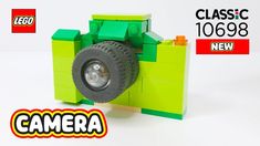 a camera made out of legos is shown with the words'classic 10698 new '