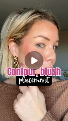 The 2024 way of applying contour, blush and Illuminator   The Queen, @ericataylor2347 says to try it- we are trying it!  The point is to ... | Instagram How To Apply Blush To Lift Face, Contour And Blush For Round Face, Makeup Facelift Contour, Contour For A Round Face, Contouring With Blush, Where To Place Contour, How To Put On Blush How To Apply, How To Apply Blush And Highlighter, Fair Skin Contour