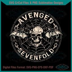 an image of the logo for avengeed sevenfold