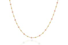 This 14K yellow gold necklace features a beaded satellite chain with black enamel or blue enamel dots. Perfect to layer with your other chains or necklaces. 16" Available in Black, Blue or Coral Enamel 14k Yellow Gold Necklace, Yellow Gold Necklace, Coral Blue, Black Enamel, Ring Bracelet, Earring Necklace, Jewelry Care, Black Blue, Necklaces Bracelets