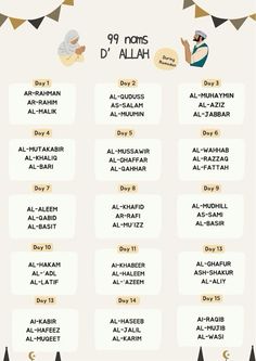 an arabic language poster with the names of different languages and their meanings in gold, white and