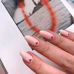 Nude Nail Design, Gucci Nails, Nude Nail, Nude Nail Designs, Nail Design Ideas, Pink Nail, Accent Nails, Valentine's Day Nails