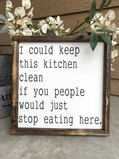 Signs With Quotes, Gentle Parenting, Home Decor Signs, Farmhouse Wall Decor, Farmhouse Kitchen Decor