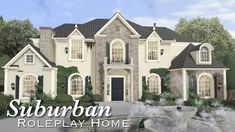 the suburban role play home is shown in this image