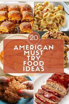 20 american must try food ideas