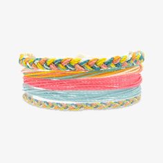 Save 35% on bracelets by purchasing our Summer Chase Friendship 5 Pack ($46 value), featuring 5 of our top selling original bracelets! Wear them all together, mix and match your favorite combinations or share with a friend. Every bracelet is unique and hand-made therefore a slight variation in color combination may occur.Waterproof Go surf, snowboard, or even take a shower with them on.Easily Adjustable One size fits all, easy to slip on and off. Cheap Summer Friendship Bracelets For Beach, Cheap Cute Friendship Bracelets For Vacation, Cheap Multicolor Summer Friendship Bracelets, Affordable Multicolor Beachy Friendship Bracelets, Cheap Summer Friendship Bracelets, Cheap Hypoallergenic Friendship Bracelets For Summer, Affordable Summer Festival Friendship Bracelets, Bracelets Rope Pack, Cheap Friendship Bracelets For Beach Season