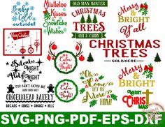 christmas tree svg files for cricut and silhouettes