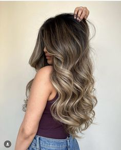 Caramel Brown Hair Color, Caramel Brown Hair, Black Hair Balayage, Brunette Hair With Highlights, Balayage Hair Dark, Airbrush App, Brown Hair With Blonde Highlights, Brunette Balayage Hair, Brown Blonde Hair