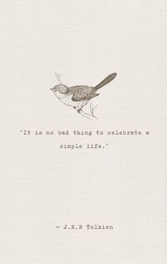 a bird sitting on top of a piece of paper with a quote written in it