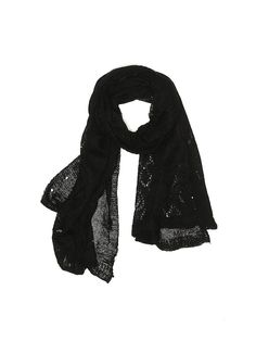 Unbranded Scarf Size: One Size Accessories - used. No Fabric Content | Scarf: Black Accessories Black Sparkly Scarf, Wardrobe Wishlist, Black Scarf, Black Accessories, Handbags For Women, Dream Wardrobe, Scarf Accessory, Women Handbags, Women Accessories