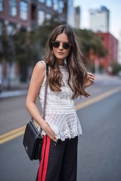 Fashion Meets Philanthropy | Blank Itinerary Chic Fashionista, Athleisure Trend, Lace Peplum, Search And Find, Influencers Fashion, Rebecca Taylor, Jewelry Wedding, Fashion Trend, American Apparel