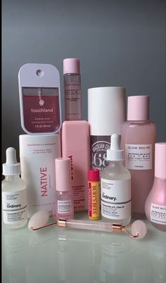 Girly Skincare, Product Aesthetic, Spring Skincare, Profumo Victoria Secret, Koleksi Makeup