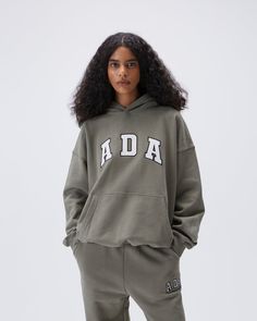 Adanola Hoodie, Olive Green Hoodie, Collection Ideas, Sport Sweater, Women's Hoodies, Hoodie Green, Women's Activewear, Lifestyle Clothing