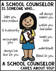 School Counselor Poster [Someone Who] School Counselor Appreciation Week, Counselor Appreciation Week, School Counselor Appreciation, Teacher Clip Art, School Counselor Posters, Counselors Week, School Counseling Week, Counselor Posters, Counselor Appreciation