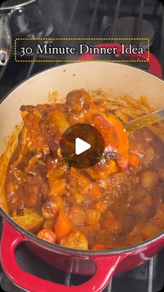 call me Candace 👩🏽‍🔬 on Instagram: "30 minute Dinner Idea 💡 Pollo guisado"