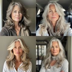 5 Haircuts That Make You LOOK YOUNGER After 50 Grey Bobs, Bob Cuts For Women, Grey Hairstyle, Wedge Haircut, Bob Cuts, Short Layered Haircuts, Hair Bob, Haircut For Older Women, Shag Haircut